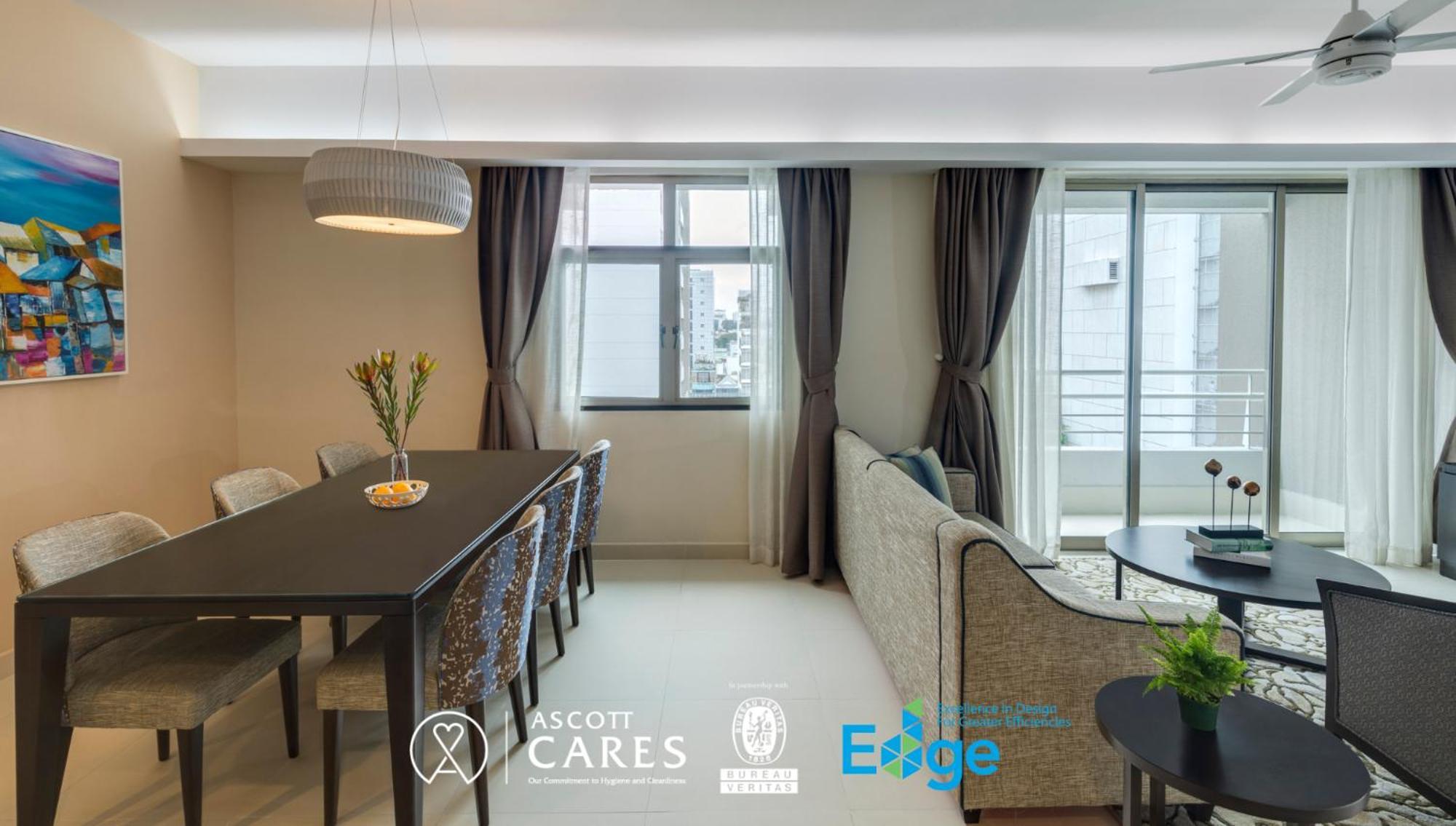 Somerset Ho Chi Minh-byen Eksteriør bilde Residential apartment